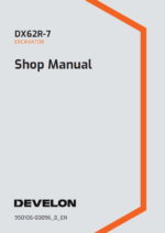 Develon DX62R-7 Mini Excavator Shop Manual (950106-03096_B_EN)