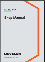 Develon DX210W-7 Wheeled Excavator Shop Manual (950106-02410_C_EN)