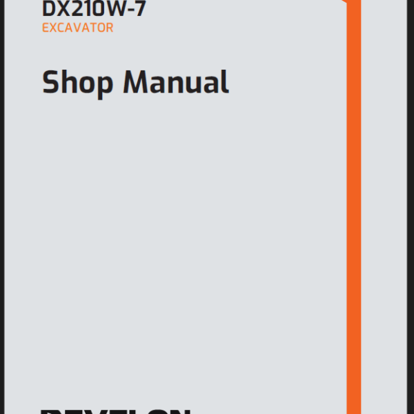 Develon DX210W-7 Wheeled Excavator Shop Manual (950106-02410_C_EN)