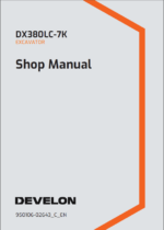Develon DX380LC-7K Crawler Excavator Shop Manual (950106-02643_C_EN)