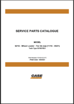 Case 621G Tier 4B NA Wheel Loader Service Parts Catalogue (531631621PC) (October 2023)
