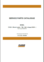 Case 721G2 Wheel Loader Service Parts Catalogue (531613721PC) (April 2024)