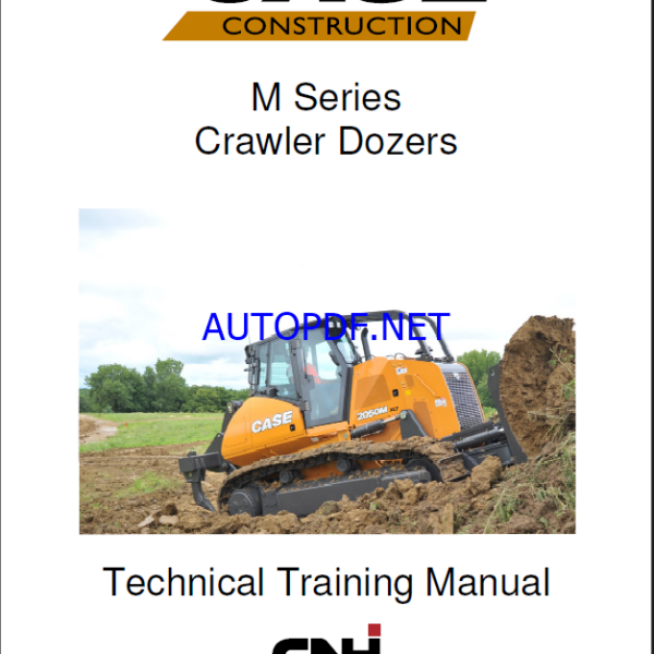 Case M Series Crawler Dozers Technical Training Manual (STM M) (December 2016)