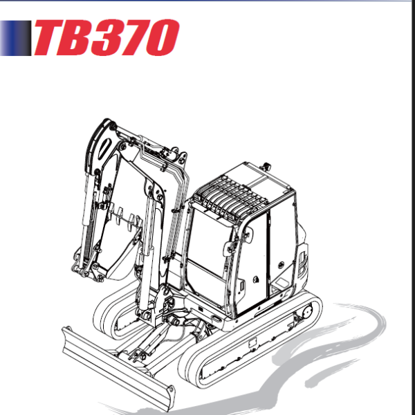 Takeuchi TB370 Mini Excavator Parts Manual (BQ2Z017-2-0)