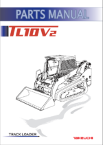 Takeuchi TL10V2 Track Loader Parts Manual (BU9Z016-0-0)