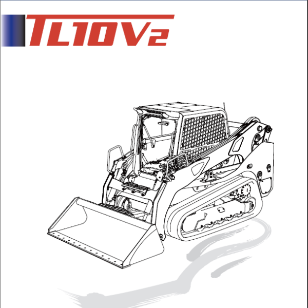 Takeuchi TL10V2 Track Loader Parts Manual (BU9Z016-0-0)