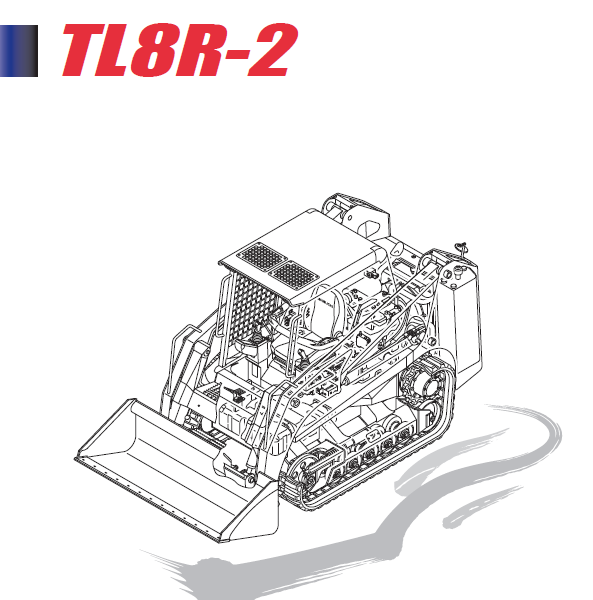 Takeuchi TL8R2 Track Loader Parts Manual (R6Z013-0-0)