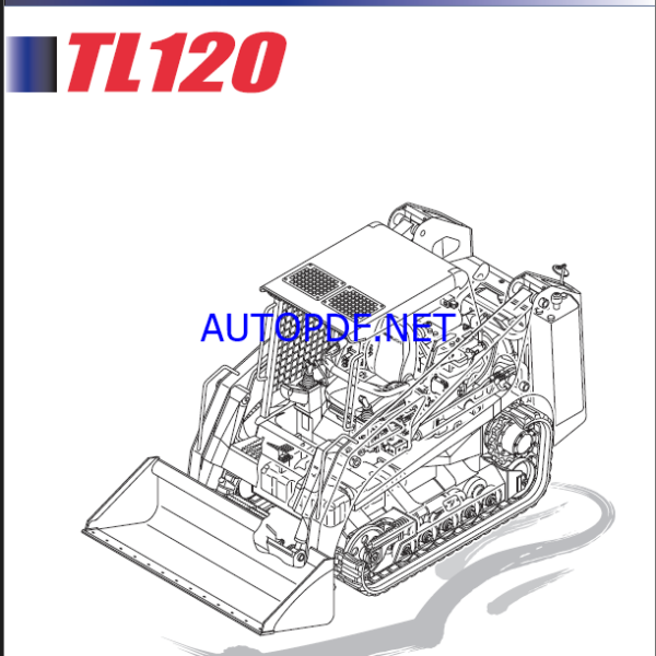 Takeuchi TL120 Track Loader Parts Manual (BT3Z001-6-0)