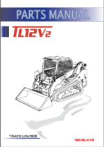 Takeuchi TL12V2 Track Loader Parts Manual (BR0Z016-0-0)