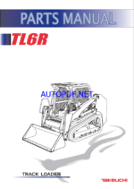Takeuchi TL6R Track Loader Parts Manual (BR2Z013-0-0)
