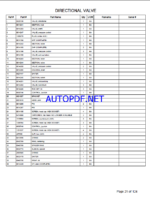 Takeuchi TW50 Wheel Loader Parts Manual (8017699)