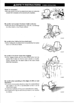 Takeuchi TB070 Compact Excavator Operators Manual (0L1-107E0) (SN 1703004-)