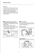 Takeuchi TB175 Compact Excavator Operators Manual (AL3E005)