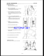 Takeuchi TB020 Compact Excavator Workshop Manual (WD3-101E1)