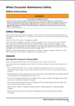 Develon HW100A Wheeled Excavator Shop Manual (950106-03091_A_EN)