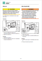 Takeuchi TB260 Mini Excavator Operators Manual (AQ1E900)