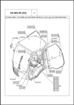 Case 312F Tier 4 Compact Wheel Loader HS, ZB Service Parts Catalogue (533234321PC) (November 2023)
