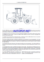 Case 521G Tier 4B Final Wheel Loader Operators Manual (90428264) (January 2021)