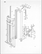 Case 584, 585, 586CK Forklift Parts Catalog (C1175)