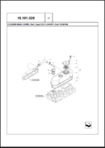 Case CX17C Tier 4 Mini Crawler Excavator Service Parts Catalogue (698891711PC) (January 2024)