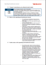 Takeuchi TW40 Wheel Loader Operation and Maintenance Manual (8052082)