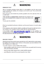 Case CX85E, CX90E, CX100E Mini Excavator Operators Manual (92272459) (October 2024)