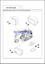 Case CX145D SR LC W-BLADE Tier 4B Long Carriage Crawler Excavator Service Parts Catalogue (540424149PC) (July 2023)