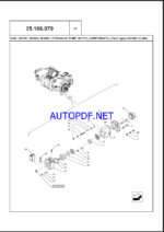 Case CX210D Crawler Excavator Service Parts Catalogue (540421214PC) (January 2025)