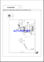 Case CX245D SR LC Tier 4B NA Long Carriage Crawler Excavator Service Parts Catalogue (540421249PC) (May 2024)