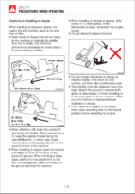 Takeuchi TB216 Mini Excavator Operators Manual (AC6EN035)
