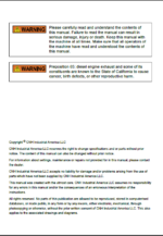 New Holland ML12, ML12T Small Articulated Loader Operators Manual (92194957) (November 2023)