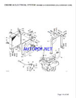 Takeuchi TB235 Mini Excavator Parts Manual (BG7Z008-3-0)