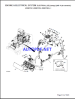 Takeuchi TL8 Track Loader Parts Manual (BU8Z004-8-0)