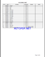 Takeuchi TKB1702-S Hydraulic Hammer Parts Manual