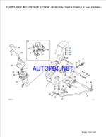 Takeuchi TB016 Mini Excavator Parts Manual (BD4Z107-11-0)