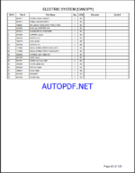 Takeuchi TW60 Wheel Loader Parts Manual (8016564)