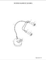 Takeuchi TW60-2 Wheel Loader Parts Manual (8068979)