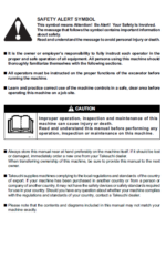 Takeuchi TB175 Hydraulic Excavator Operators Manual (AL3E016)