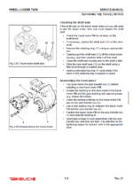 Takeuchi TW80 Wheel Loader Service Manual