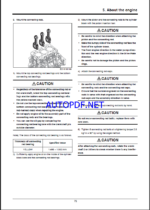 Develon DM01P, DM01VA Diesel Industrial Engine Operation and Maintenance Manual (950106-124004EN)