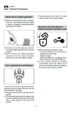 Takeuchi TL120, TL130, TL140, TL150 Crawler Loader Operators Manual (AT7E023)