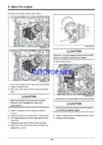 Develon DM02VB Diesel Industrial Engine Operation and Maintenance Manual (950106-108008EN)