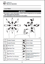 Takeuchi TL130, TL150 Crawler Loader Operators Manual (AT7E005)