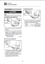 Takeuchi TL220, TL230, TL240, TL250 Track Loader Operators Manual (AU1E011)