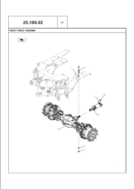 Case 586H Tier 4B Forklift Livery Service Parts Catalogue (675902733) (September 2023)