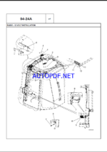 Case 621E Tier 3 NA Wheel Loader Service Parts Catalogue (530631621PC) (October 2023)