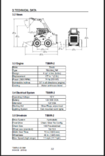 Takeuchi TS80R2 Skid Steer Loader Operation and Maintenance Manual (0404-509)