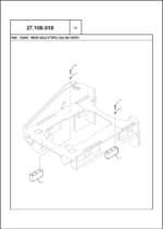 Case 1021G2 T4B Wheel Loader Service Parts Catalogue (531613102PC) (November 2023)
