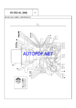 Case CX31B Tier 4B NA Mini Excavator Service Parts Catalogue (47880311PC) (February 2024)
