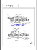 Case CX36B Tier 4 NA Mini Excavator Service Parts Catalogue (S3PX00040ZE06PC)